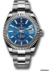 Rolex Sky-Dweller 42mm Blue Dial Stainless Steel Oyster Bracelet 326934