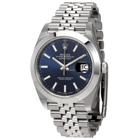 Rolex Datejust Blue Dial Jubilee 126300