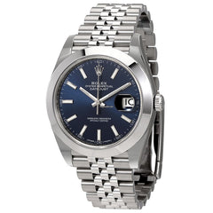 Rolex Datejust Blue Dial Jubilee 126300
