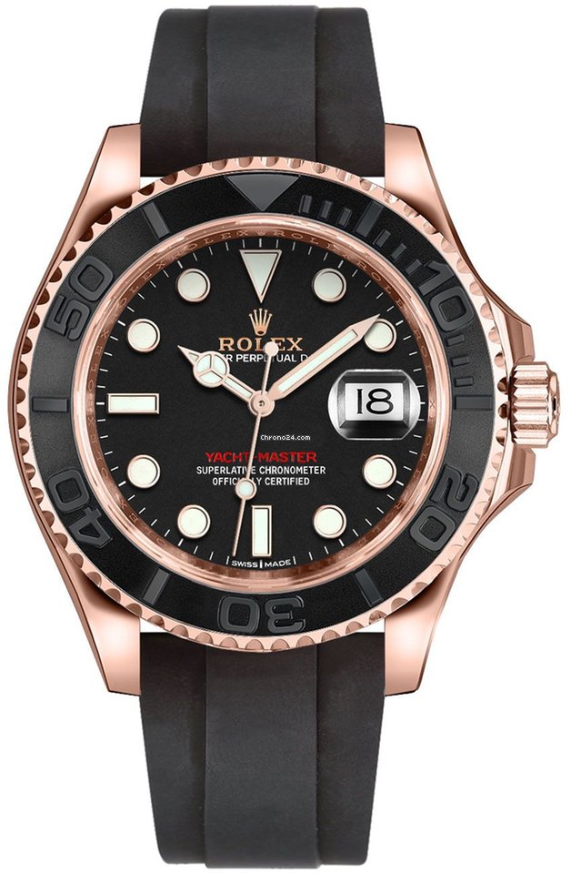 Rose gold rolex yacht master Clearance