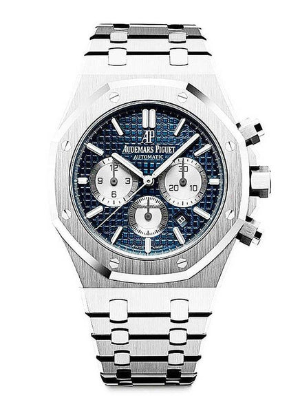 Audemars Piguet Royal Oak Chronograph 41mm Blue Dial 26331ST.OO.1220ST.01 - NY WATCH LAB