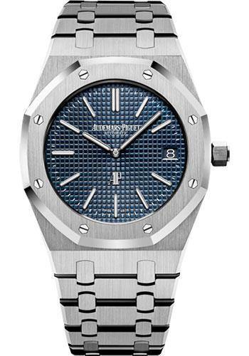Audemars Piguet 39MM Royal Oak Blue Dial Watch