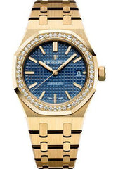 Audemars Piguet 37MM Blue Dial Royal Oak Selfwinding Watch