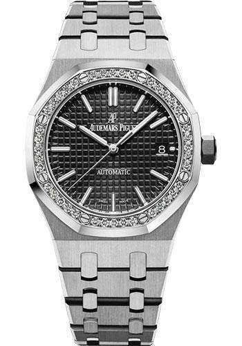 Audemars Piguet 37MM Black Dial Royal Oak Watch