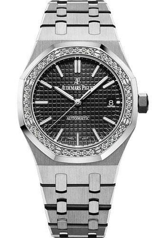 Audemars Piguet 37MM Black Dial Royal Oak Watch