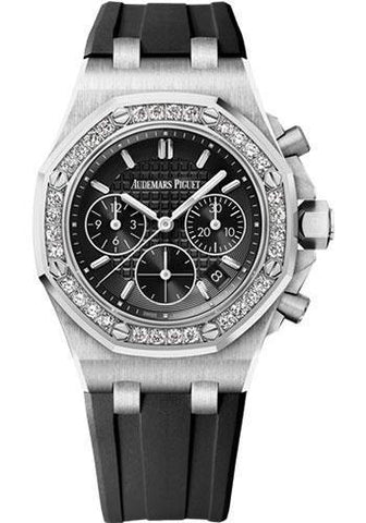 Audemars Piguet Royal Oak Offshore Chronograph Watch-Black Dial 37mm-26231ST.ZZ.D002CA.01 - NY WATCH LAB