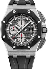 Audemars Piguet Royal Oak Offshore Chronograph Watch-Rhodium Dial 44mm-26400IO.OO.A004CA.01 - NY WATCH LAB