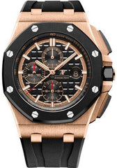 Audemars Piguet Royal Oak Offshore Chronograph Watch-Black Dial 44mm-26401RO.OO.A002CA.02 - NY WATCH LAB