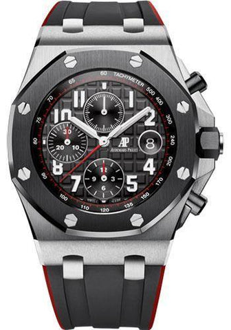Audemars Piguet Royal Oak Offshore Selfwinding Chronograph Watch-Black Dial 42mm-26470SO.OO.A002CA.01 - NY WATCH LAB