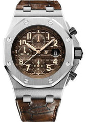 Audemars Piguet Royal Oak Offshore Chronograph Watch-Brown Dial 42mm-26470ST.OO.A820CR.01 - NY WATCH LAB