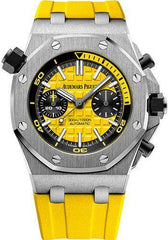 Audemars Piguet Royal Oak Offshore Diver Chronograph Limited Edition of 375 Watch-Yellow Dial 42mm-26703ST.OO.A051CA.01 - NY WATCH LAB