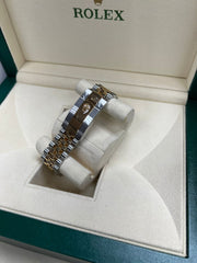 Rolex Sky-Dweller 42mm Two Tone Black & Yellow Gold Dial Jubilee 326933