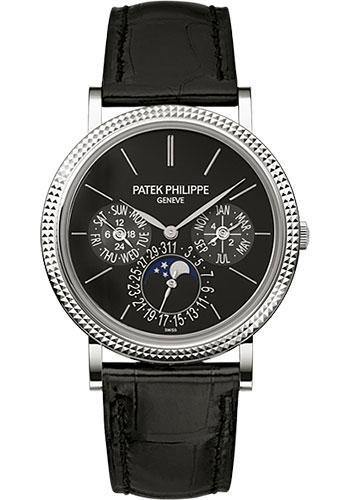 Patek Philippe 38mm Ladies Grand Complications Watch Black Dial 5139G - NY WATCH LAB