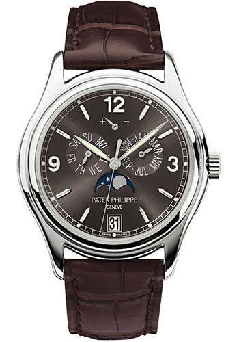 Patek Philippe 39mm Annual Calendar Compicated Watch Gray Dial 5146G - NY WATCH LAB