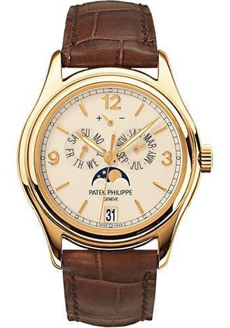 Patek Philippe 39mm Annual Calendar Compicated Watch Cream Dial 5146J - NY WATCH LAB