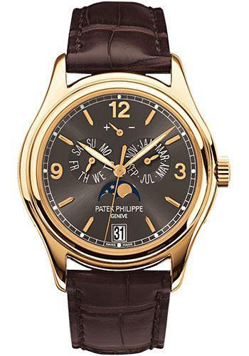 Patek Philippe 39mm Annual Calendar Compicated Watch Gray Dial 5146J - NY WATCH LAB