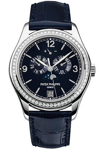 Patek Philippe 39mm Annual Calendar Compicated Watch Blue Dial 5147G - NY WATCH LAB