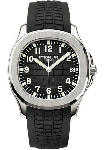 Patek Philippe 40mm Men's Aquanaut Watch Black Dial 5167A - NY WATCH LAB