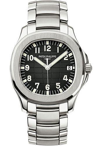 Patek Philippe 40mm Men's Aquanaut Watch Black Dial 5167/1A - NY WATCH LAB