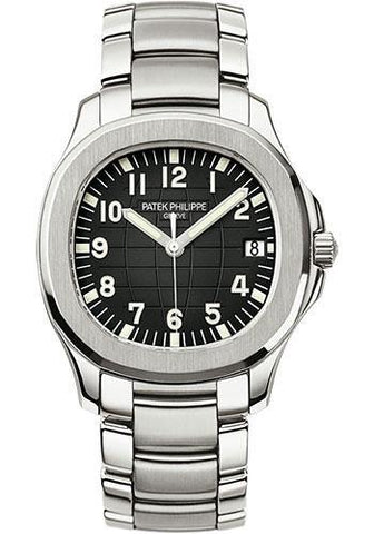 Patek Philippe 40mm Men's Aquanaut Watch Black Dial 5167/1A - NY WATCH LAB