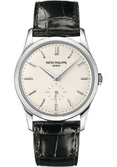 Patek Philippe 37mm Calatrava Watch Gray Dial 5196G - NY WATCH LAB