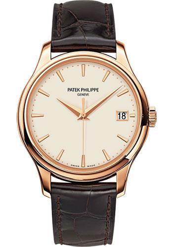Patek Philippe 39mm Calatrava Watch Ivory Dial 5227R - NY WATCH LAB