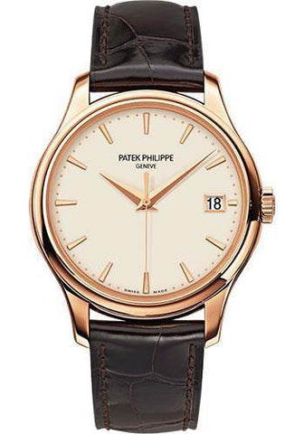 Patek Philippe 39mm Calatrava Watch Ivory Dial 5227R - NY WATCH LAB