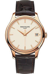 Patek Philippe 39mm Calatrava Watch Ivory Dial 5227R - NY WATCH LAB