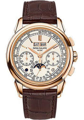 Patek Philippe 41mm Men Grand Complications Perpetual Calender Chronogragh Watch Silver Dial 5270R - NY WATCH LAB