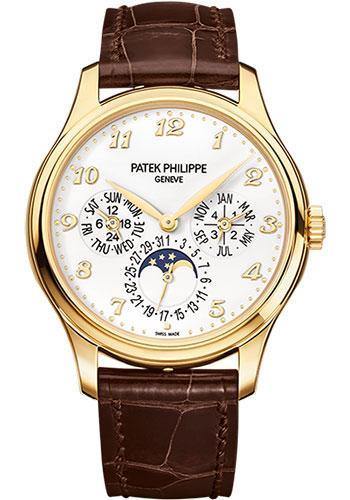 Patek Philippe 39mm Men Grand Complications Perpetual Calender Moonphase Watch Ivory Dial 5327J - NY WATCH LAB