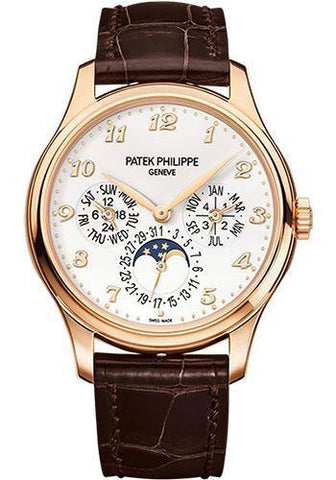 Patek Philippe 39mm Men Grand Complications Perpetual Calender Moonphase Watch Ivory Dial 5327R - NY WATCH LAB