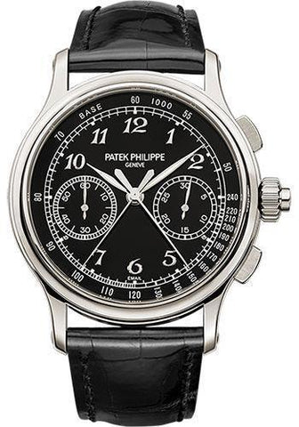 Patek Philippe 41mm Split-Seconds Chronograph Grand Complications Watch C Dial 5370P - NY WATCH LAB