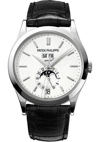 Patek Philippe 38mm Annual Calendar Complicated Watch Opaline Dial 5396G - NY WATCH LAB
