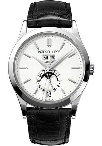 Patek Philippe 38mm Annual Calendar Complicated Watch Opaline Dial 5396G - NY WATCH LAB