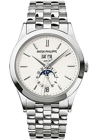 Patek Philippe 38.5mm Annual Calendar Complicated Watch Opaline Dial 5396/1G - NY WATCH LAB