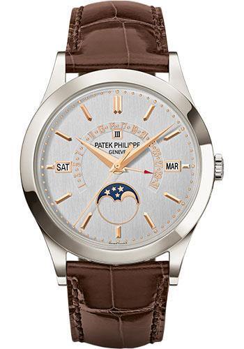 Patek Philippe 39.5mm Men Grand Complications Watch Silver Dial 5496P - NY WATCH LAB