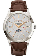 Patek Philippe 39.5mm Men Grand Complications Watch Silver Dial 5496P - NY WATCH LAB