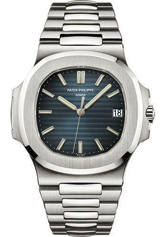 Patek Philippe 40mm Nautilus Watch Blue Dial 5711/1A - NY WATCH LAB