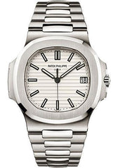 Patek Philippe 40mm Men Nautilus Watch White Dial 5711/1A - NY WATCH LAB