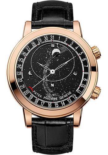 Patek Philippe 44mm Celestial Grand Complications Watch Black Dial 6102R - NY WATCH LAB