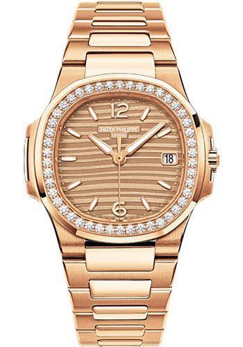 Patek Philippe 32mm Ladies Nautilus Watch C Dial 7010/1R - NY WATCH LAB