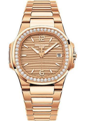 Patek Philippe 32mm Ladies Nautilus Watch C Dial 7010/1R - NY WATCH LAB
