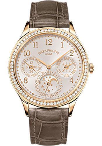 Patek Philippe 35.1mm Ladies Grand Complications Watch White Dial 7140R - NY WATCH LAB