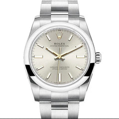 Rolex Oyster Perpetual 34mm Silver Dial 124200 2023 New