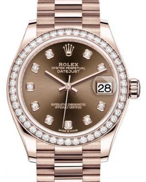 Rolex lady datejust 31mm rose gold Clearance