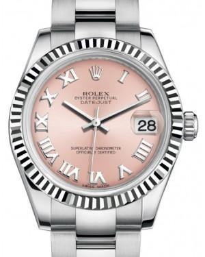 Buy Rolex Datejust 31 178274 Pink Roman Dial NY Watch Lab – NY