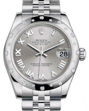 Rolex datejust 2024 rhodium roman dial