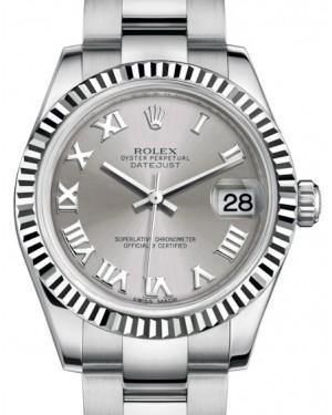 2021 rolex 31mm datejust oyster & white gold Clearance