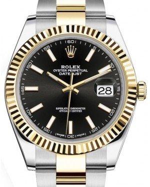 Rolex datejust 41 2024 dark rhodium oyster