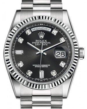 Rolex day date black diamond dial Clearance